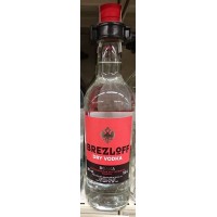 Brezloff - Dry Vodka Boaka Wodka 38% Vol. 1l produziert auf Teneriffa