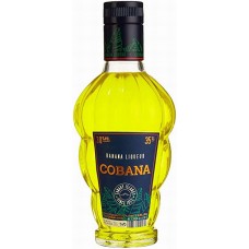 Cobana - Licor de Plátano Bananenlikör 350ml 30% Vol. Konturflasche produziert auf Teneriffa