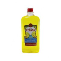 Cobana - Liqueur Banana Licor de Platano Bananenlikör 30% 1l PET-Flasche produziert auf Teneriffa