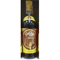 Ron del Telde - Ron Pipa Blanco Fass-Logo weisser Rum 37,5% Vol. 1 Liter produziert auf Gran Canaria