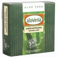 aloVeria - Aloe Vera Jabon Artesanal Handseife 80g produziert auf Gran Canaria