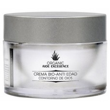 Aloe Excellence - Aloe Vera Crema Bio-Anti Edad Contorno de Ojos 100% Ecologico Bio 30ml Dose produziert auf Gran Canaria