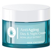 Aloe Excellence - Anti Aging Cream Royal Jelly Extract Antifaltencreme 50ml Dose produziert auf Gran Canaria