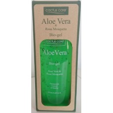 Cactus Care - Aloe Vera Bio-Gel Aloe Vera & Rosa Mosqueta 300ml produziert auf Gran Canaria