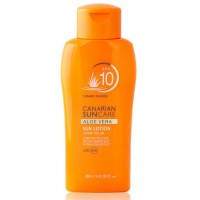 Canarian Suncare - Aloe Vera Sun Lotion SPF 15 Sonnencreme Lichtschutzfaktor 15 200ml produziert auf Gran Canaria