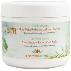 Cosmonatura - Aceite Aloe Vera Crema Masaje 500ml Dose produziert auf Teneriffa 