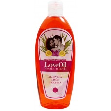 Cosmonatura - Aceite Love LoveOil Aloe Vera, Limon, Violetas 250ml produziert auf Teneriffa 