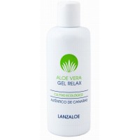 Lanzaloe - Aloe Vera Gel Relax Ecologico Bio Flüssigkeitsgel 250ml Pumpflasche produziert auf Lanzarote