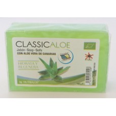 Nutraloe - ClassicAloe Jabon con Aloe Vera de Canarias Seife 100g produziert auf Lanzarote