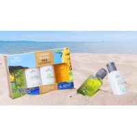 Mussa Canaria - Spa Experience Set Bano Ecologico Bio Lotion,Duschbad,Shampoo,Creme 4x80ml produziert auf Teneriffa