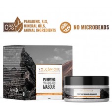 ussa Canaria - Volcanique Purifying Natural Ash Masque Vulkanasche-Gesichtsmaske 100ml Glas produziert auf Teneriffa