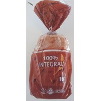 Hacendado - Pan de Molde Integral Vollkorn-Toastbrot 16 Scheiben 460g produziert auf Gran Canaria