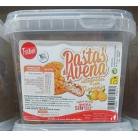 Trabel - Pastas de Avena Integral con Naranja Vollkorn-Hafer-Kekse Orange 300g produziert auf Gran Canaria