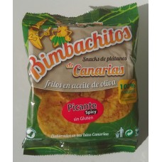 Bimbachitos de Canarias - Picante Spicy Bananenchips pikant 90g produziert auf El Hierro