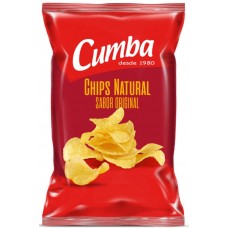 Cumba - Chips Natural Sabor Original kanarische Kartoffelchips gesalzen 160g produziert auf Gran Canaria