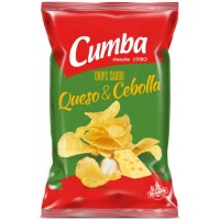 Cumba - Chips Queso y Cebolla kanarische Kartoffelchips Käse & Zwiebeln 150g produziert auf Gran Canaria