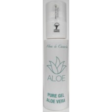 Alma de Canarias - Gel Puro Aloe Vera 99,7% 100ml Pumpflasche produziert auf Lanzarote