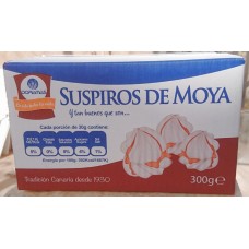 Doramas - Bizcochos de Moya Suspiros de Moya 300g im Karton produziert auf Gran Canaria