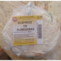 Dulceria Nublo - Suspiros de Almendras Bolsa ein Stück 80g Tüte produziert auf Gran Canaria