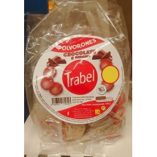 Trabel - Polvorones de Chocolate Sandkekse 20g 8 Stück 160g produziert auf auf Gran Canaria