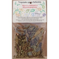 Hierbas Tisana - Vegetales para Infusion Menta Piperita Pfefferminze 12g produziert auf Gran Canaria