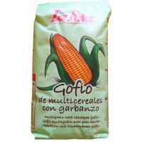 Gofio La Piña - Gofio Millo Multicereales con garbanzo Mehrkorn mit Kichererbsen 500g produziert auf Gran Canaria