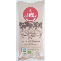 Cafe Ortega - Cafe Molido Natural Eco Finca La Bendicion Bio-Röstkaffee ganze Bohnen 500g Tüte produziert auf Gran Canaria