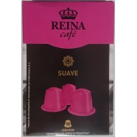 Cafe Reina - Suave 10 Capsulas milder Röstkaffee in Kapseln je 5g produziert auf Teneriffa