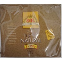 Café Sol - Cafe Tueste Natural molido Röstkaffee gemahlen 2x 250g Set produziert auf Gran Canaria