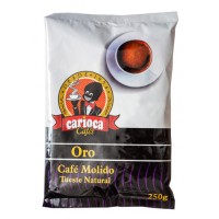 Carioca - Cafe Oro Molido Tueste Natural Röstkaffee gemahlen 250g Tüte produziert auf Teneriffa