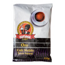 Carioca - Cafe Oro Molido Tueste Natural Röstkaffee gemahlen 250g Tüte produziert auf Teneriffa