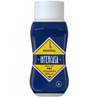 Intercasa - Mayonesa Mayonnaise Kopfstandflasche Plastik 300ml produziert auf Gran Canaria