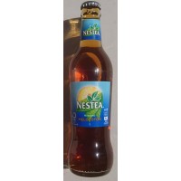 Nestea Melocoton Kronkorken Glasflasche 300m produziert in Tacoronte Teneriffa