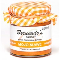 Bernardo's Mermeladas - Mojo Canario Suave rote milde Mojosauce 250ml produziert auf Lanzarote