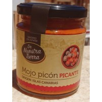 De Nuestra Tierra - Mojo Picon Picante 200g Glas (von Argodey Fortaleza) produziert auf Teneriffa