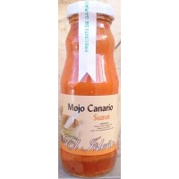 El Isleno - Mojo Canario Rojo Suave Flasche 185g produziert auf Gran Canaria