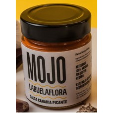 Labuela Flora - Mojo Rojo Salsa Canaria Picante 140g Glas produziert auf Teneriffa