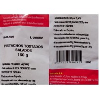 Emicela - Pistachios Tostado Salada Pistazien geröstet 150g Tüte produziert auf Gran Canaria