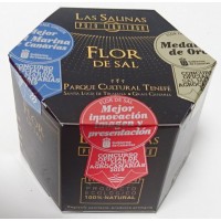 Las Salinas Pozo Izquierdo - Sea Salt Flower Eco Bio Meersalz 75g Glas produziert auf Gran Canaria