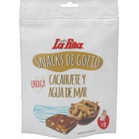 Gofio La Piña - Snacks de Gofio Energy Cacahuete y Agua de Mar Energy-Riegel 8x 12g Tüte produziert auf Gran Canaria