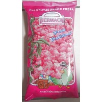 Hermach - Palomitas de Maiz Sabor Fresa Tradicional Popcorn Erdbeer 90g Tüte produziert auf Gran Canaria