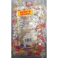 Emicela - Buby's Cristal Bonbons Fruchtgeschmack 1kg Tüte produziert auf Gran Canaria