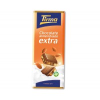 Tirma - Chocolate almendrado extra Mandel-Schokolade 115g produziert auf Gran Canaria