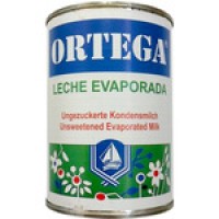 Ortega -  Leche Evaporada Kondensmilch ungezuckert 410g Dose von Gran Canaria