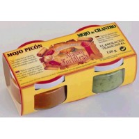 Argodey Fortaleza - Set Mojo Rojo Picante y Cilantro 2x 120g Glas produziert auf Teneriffa