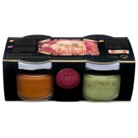 Argodey Fortaleza - Set Mojo Rojo & Verde Picante Gourmet 2x 120g produziert auf Teneriffa