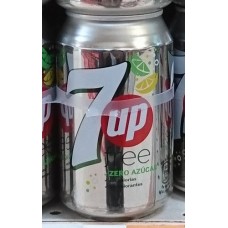 7up free - Limonade 330ml Dose produziert auf Gran Canaria