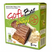 GofiBar - Platano y Coco Müsliriegel mit Gofio, Banane und Kokos 5x35g produziert auf Gran Canaria