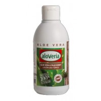 aloVeria - Aloe Vera & Palm Honey Locion 250ml Flasche produziert auf Gran Canaria