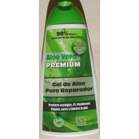 Aloe Vera Premium - Gel de Aloe Vera Puro Reparador 98% Eco Bio 400ml produziert auf Gran Canaria